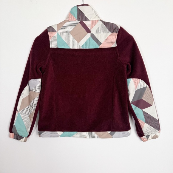 Hooey Girls M Full Zip Up Lightweight Ski Winter Sport Warm Cozy Fleece Jacket - Picture 6 of 16